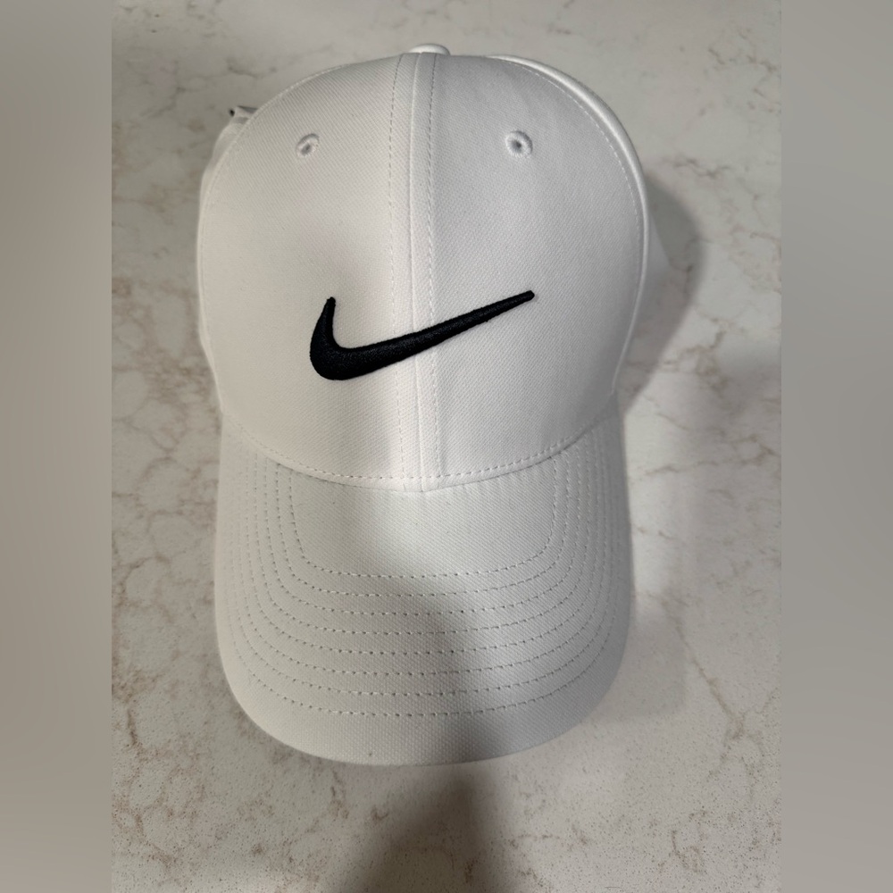 Nike Black and White Dri-FIT Cap